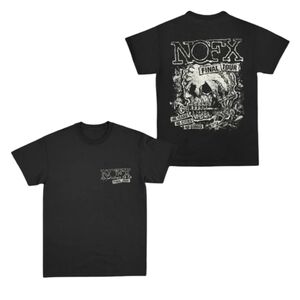 NOFX Final Tour Skull Punk T-shirt XL NWT